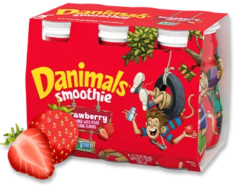 Strawberry Kids Yogurt Smoothie