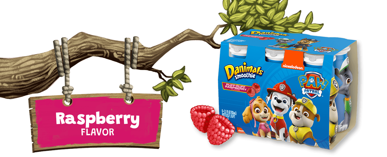 Raspberry Kids Yogurt Smoothie