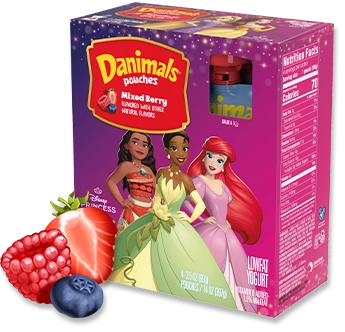 Mixed Berry Kids Yogurt Pouch
