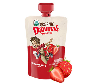 Organic Pouch Strawberry