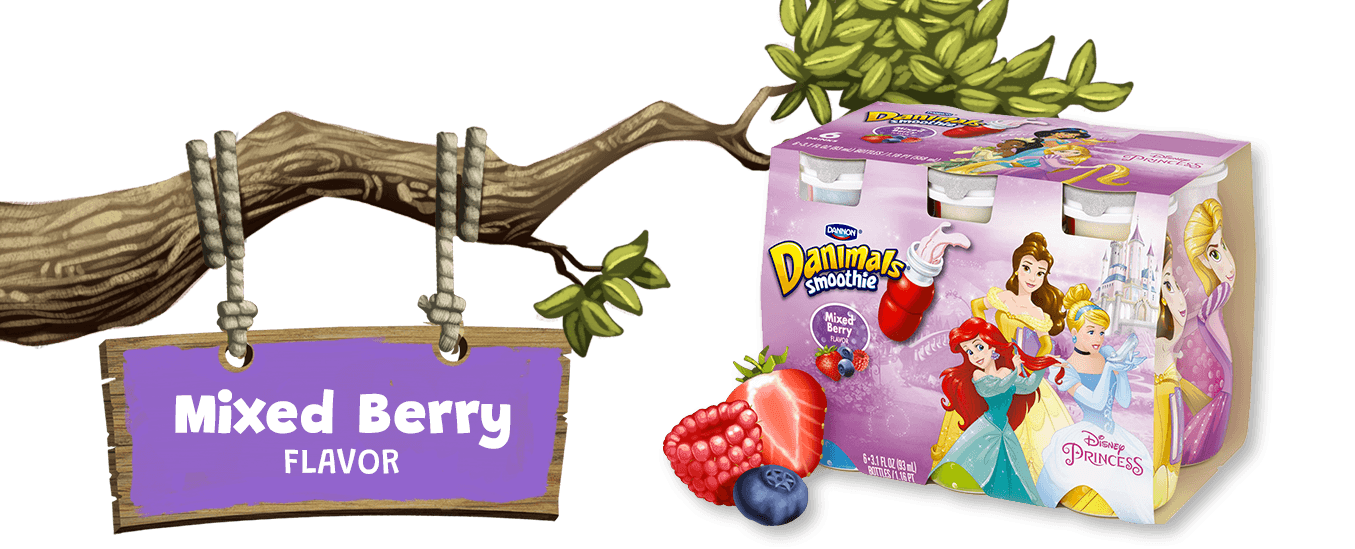 Danimals Mixed Berry Kids Smoothie
