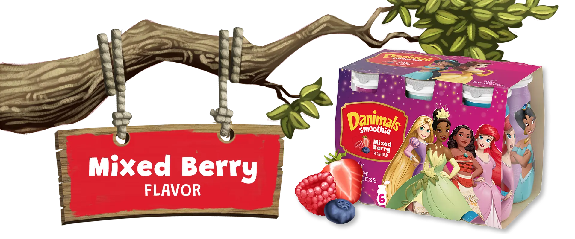 Danimals Mixed Berry Kids Smoothie
