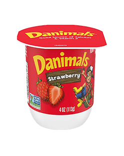 etiqueta nutricional del yogur danimals